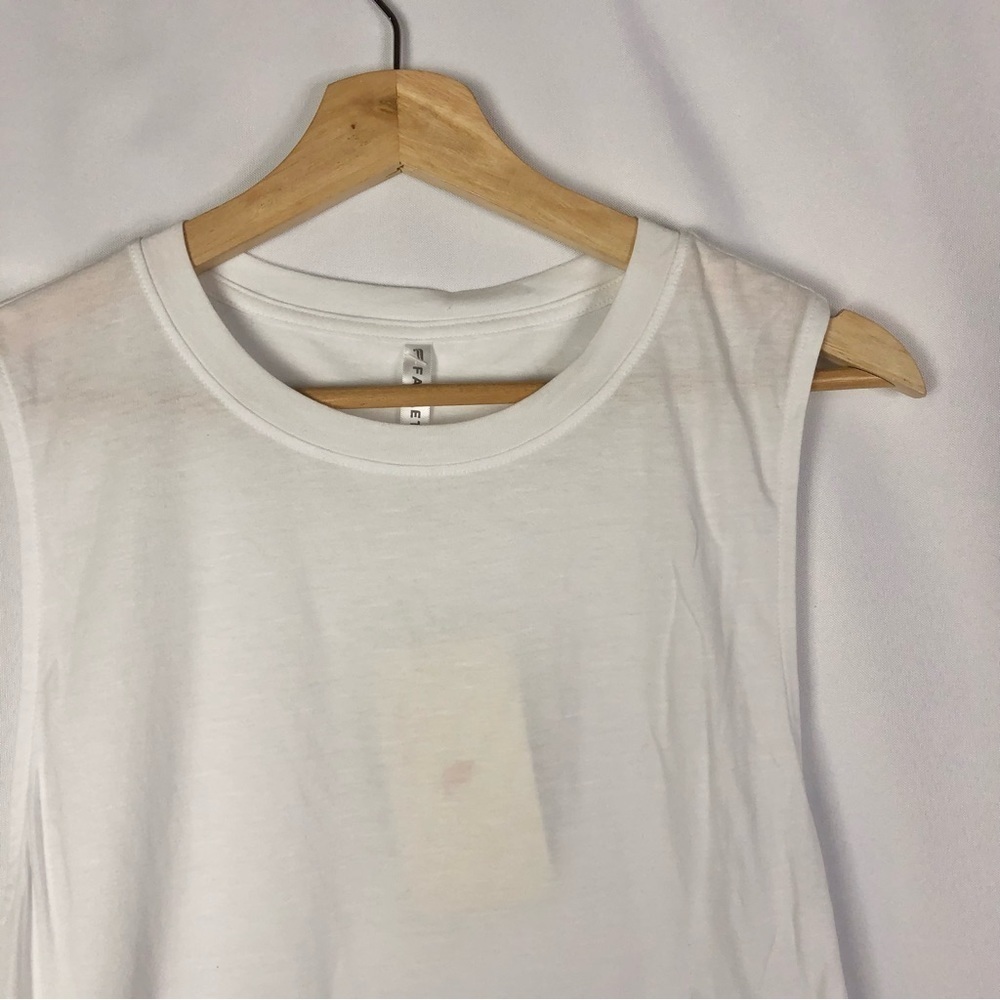 Fabletics Micah White Muscle Tank Top XS - Picture 4 of 4